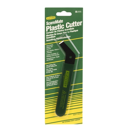 Fletcher-Terry Fletcher-Terry ScoreMate Plastic 4 in. Fixed Blade Cutter Green 1 pk 05-111